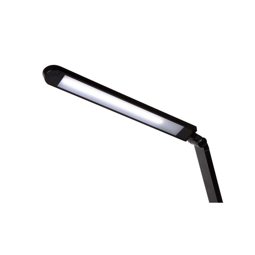 Vario LED Sleek Black Metal Desk Lamp