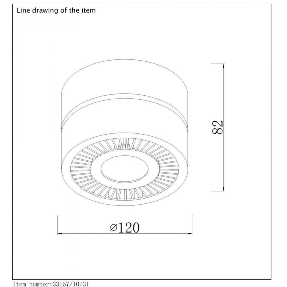 Mitrax Sleek Cylinder Ceiling Spotlight in White and Black - Modern Aluminum Design