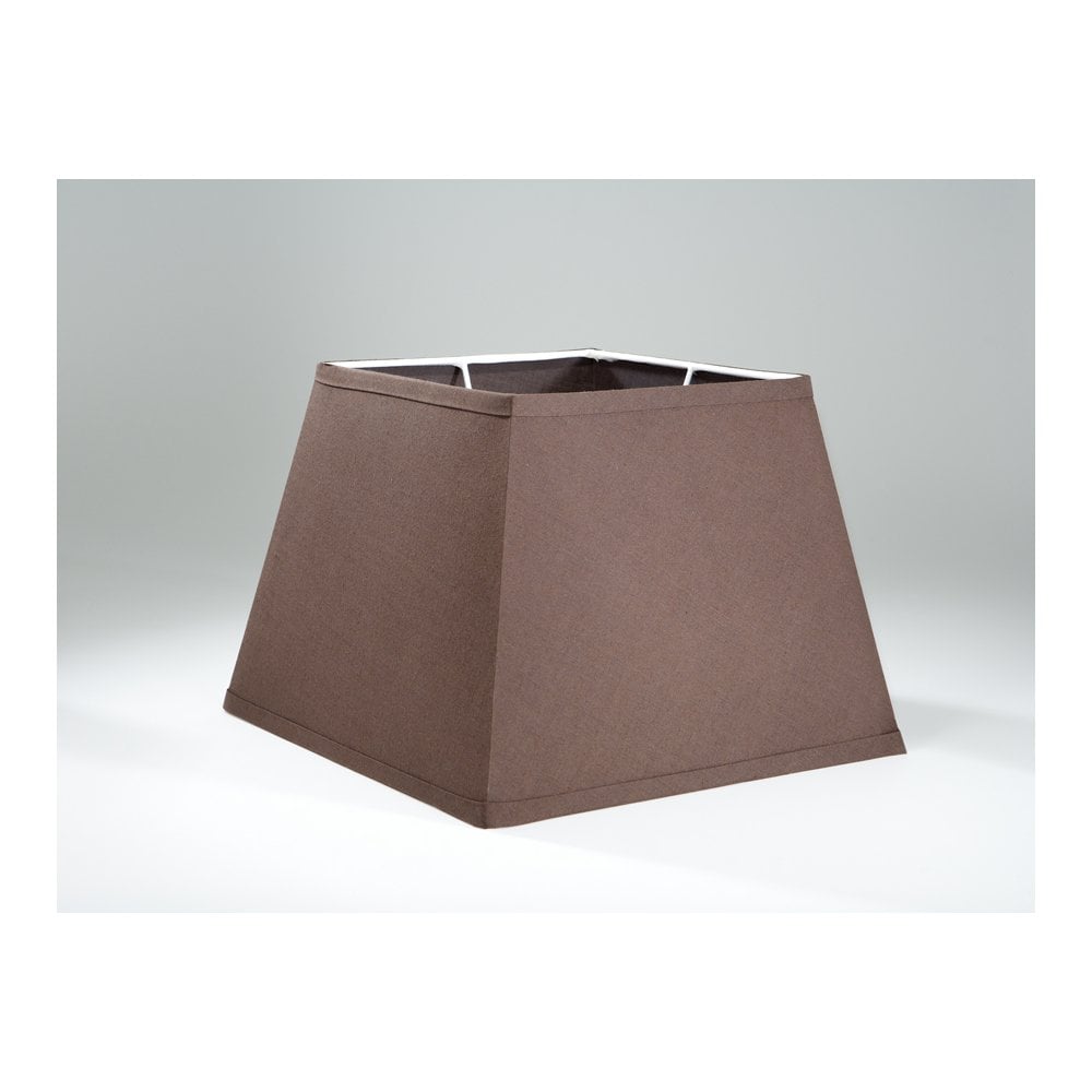 Elegant E27 Square Coffee Lampshade 33x23x33 cm