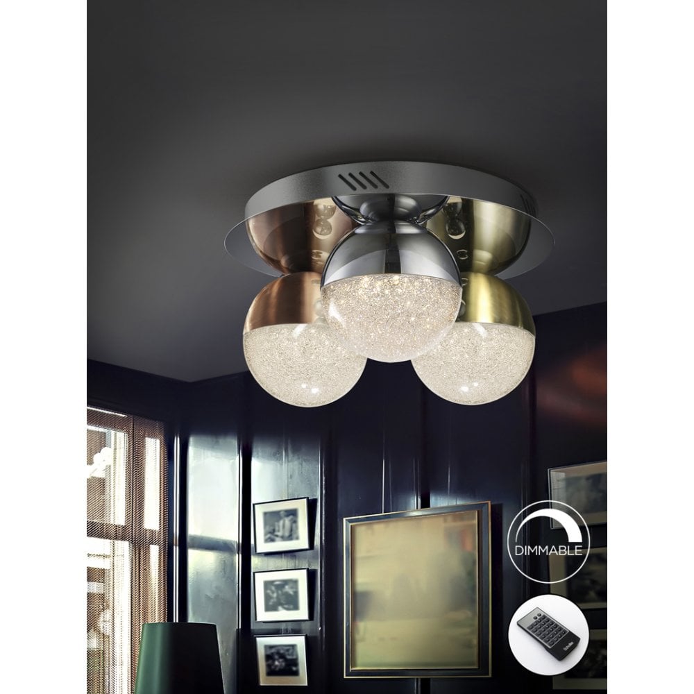 Radiant Multicolor LED Globe Light - Sphere Collection