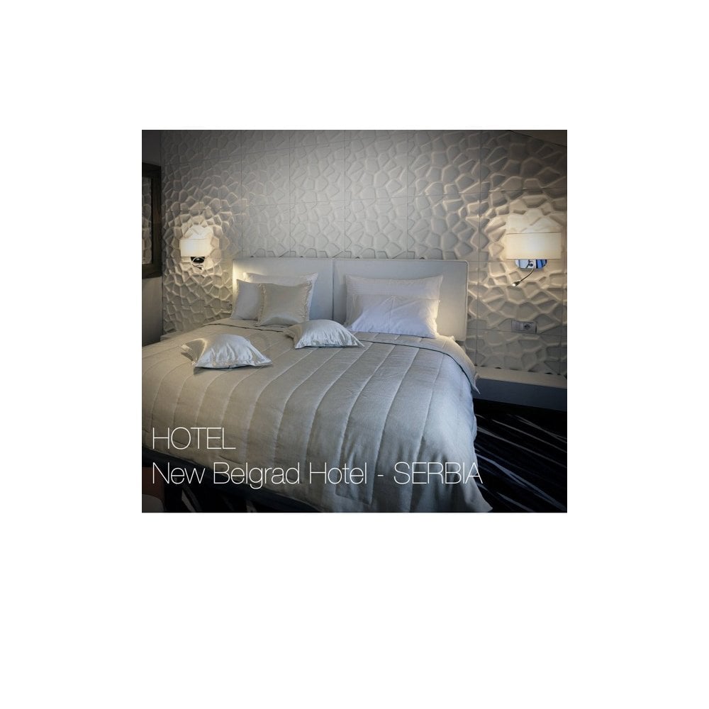 Modern Twin Wall Lamp with White Fabric Shade and Adjustable LED Reading Light