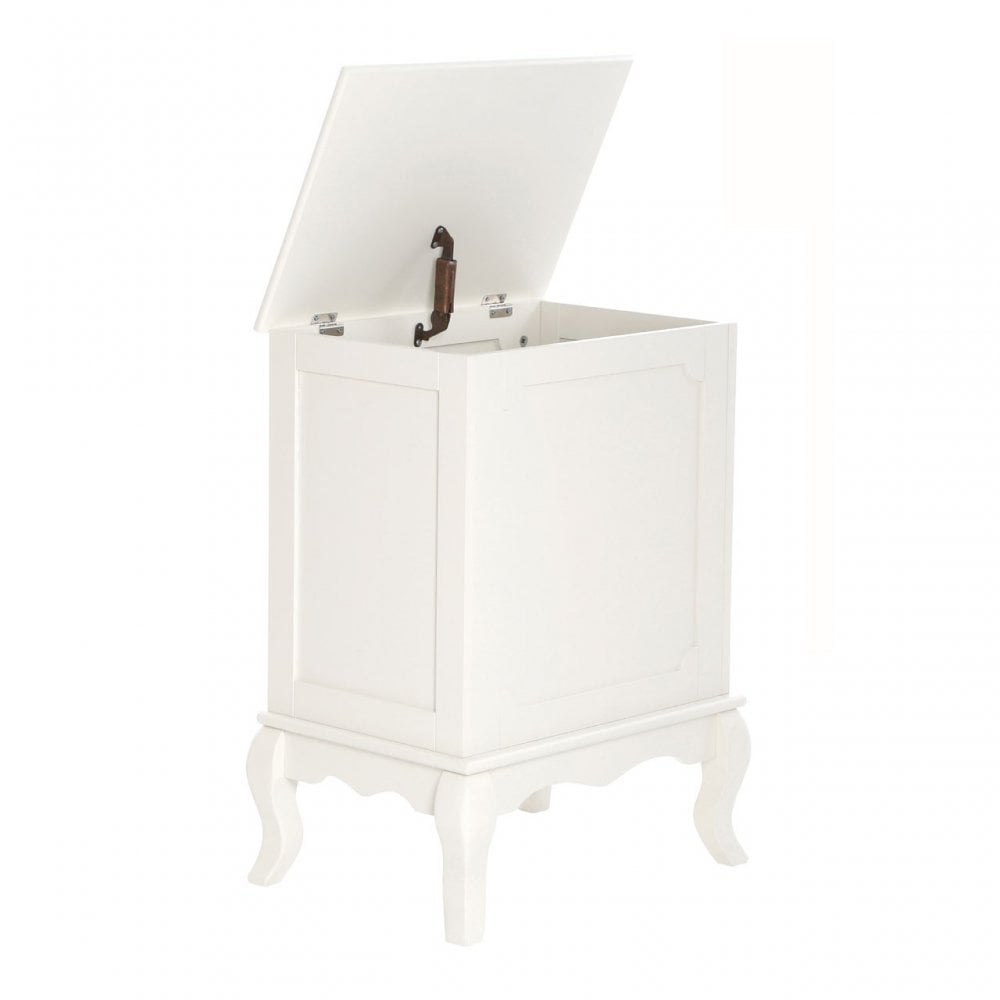 Marcella Laundry Cabinet, Wood, Cream