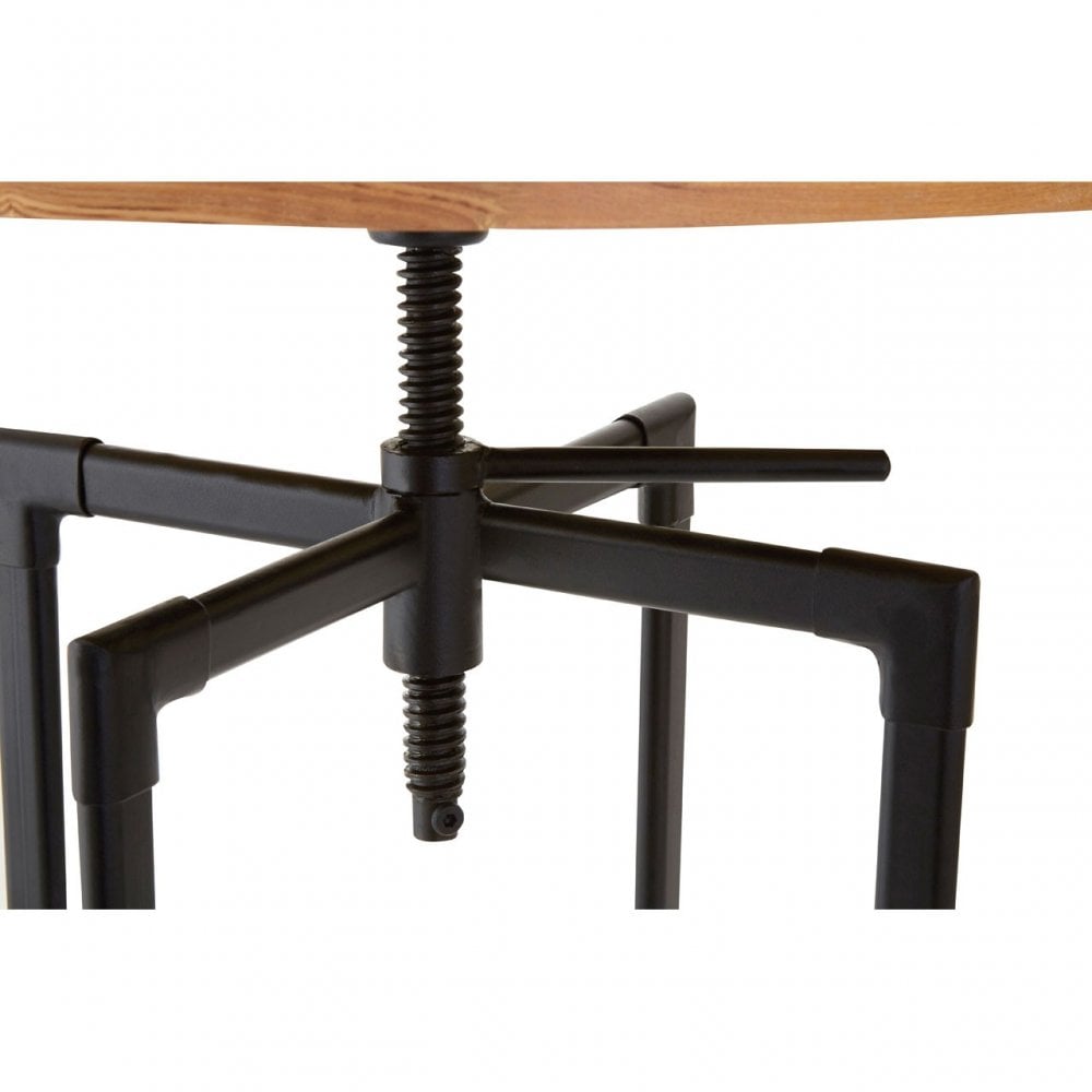 Ranch Foundry Style Bar Table, Ash Veneer,, Natural