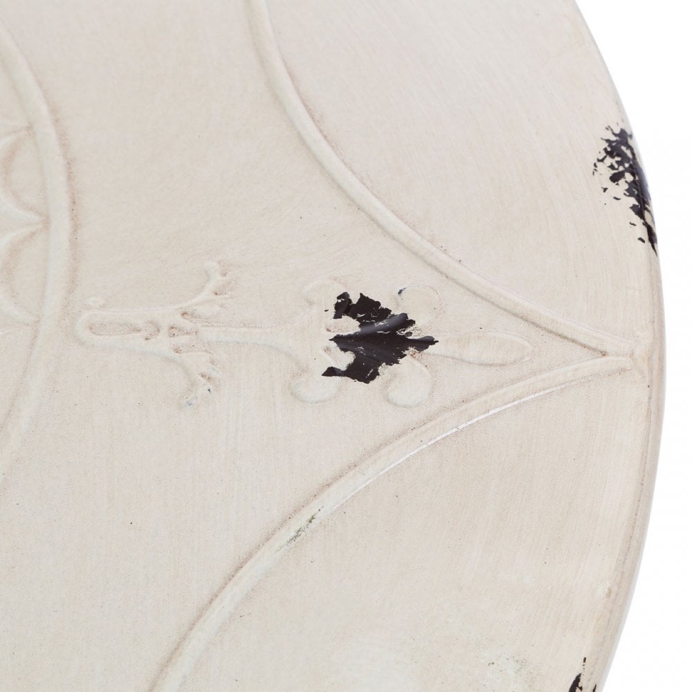 Hektor Hektor Artisan Table, Metal, Cream