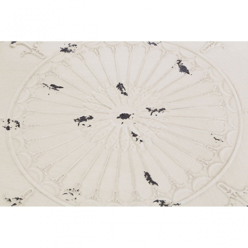Hektor Hektor Artisan Table, Metal, Cream