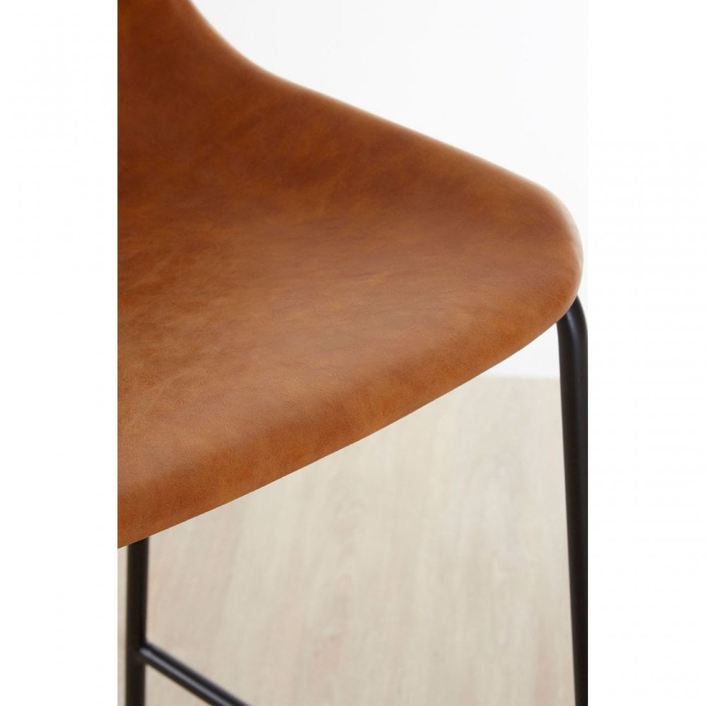 Dalis Bar Stool, Orange
