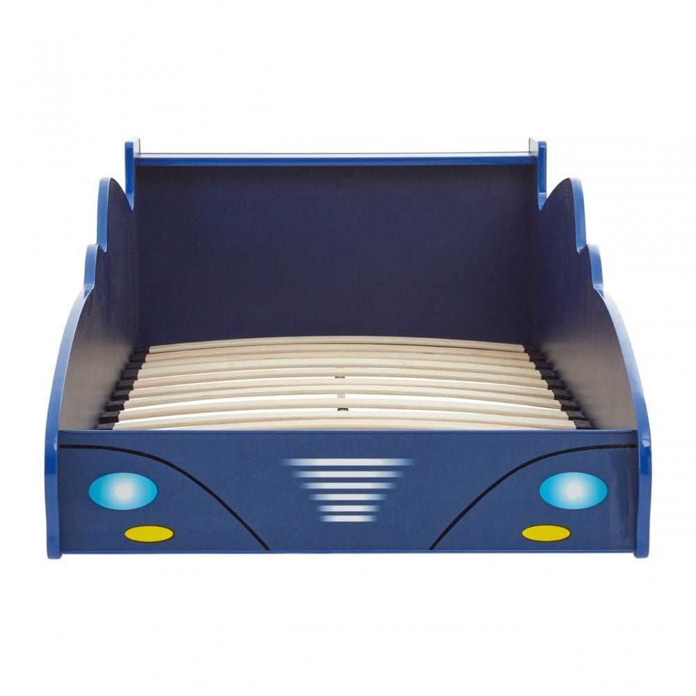 Kids Formula 1 Racing Car Bed In Blue