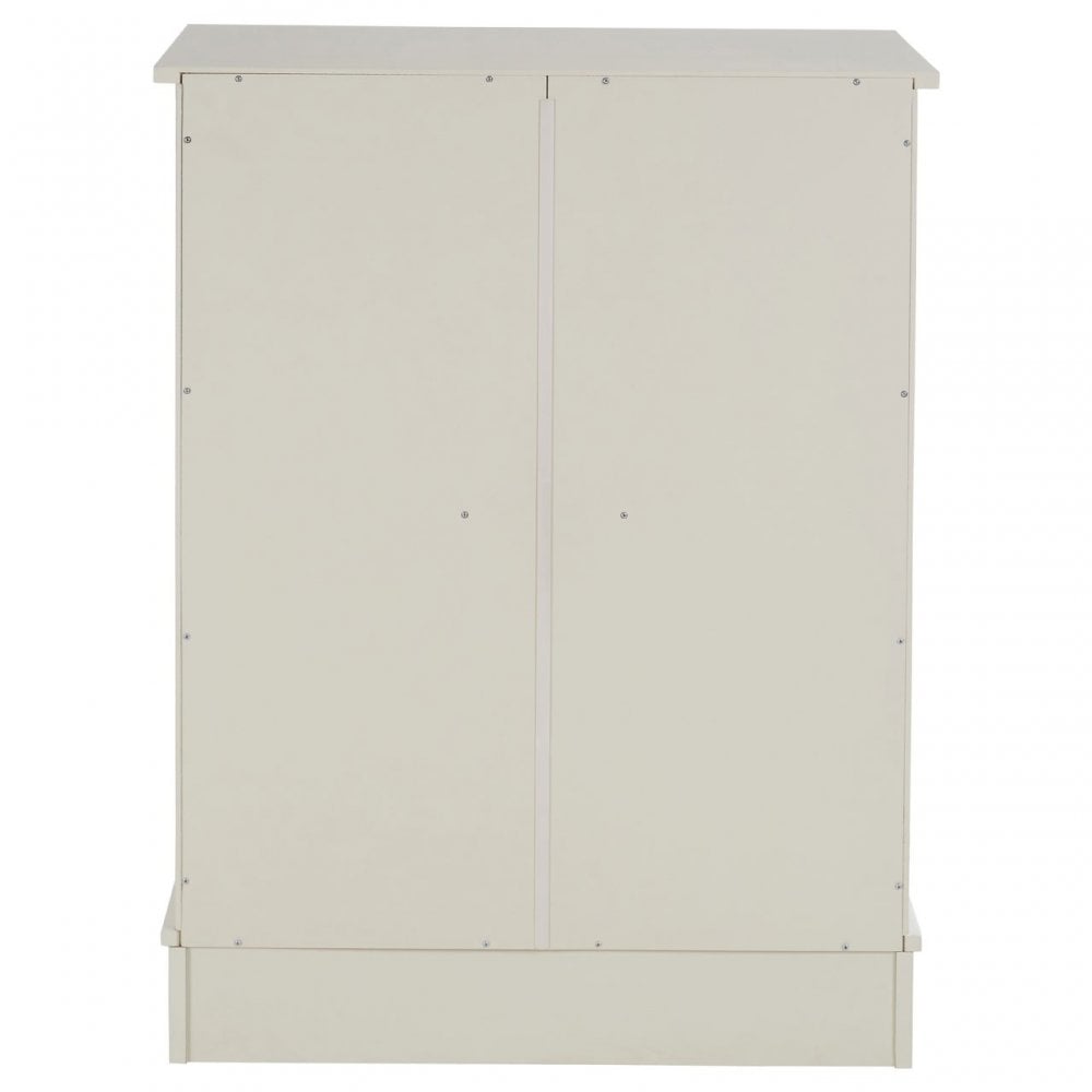 Emily Kids Fir Wood and Mdf Drawer Chest In Cream