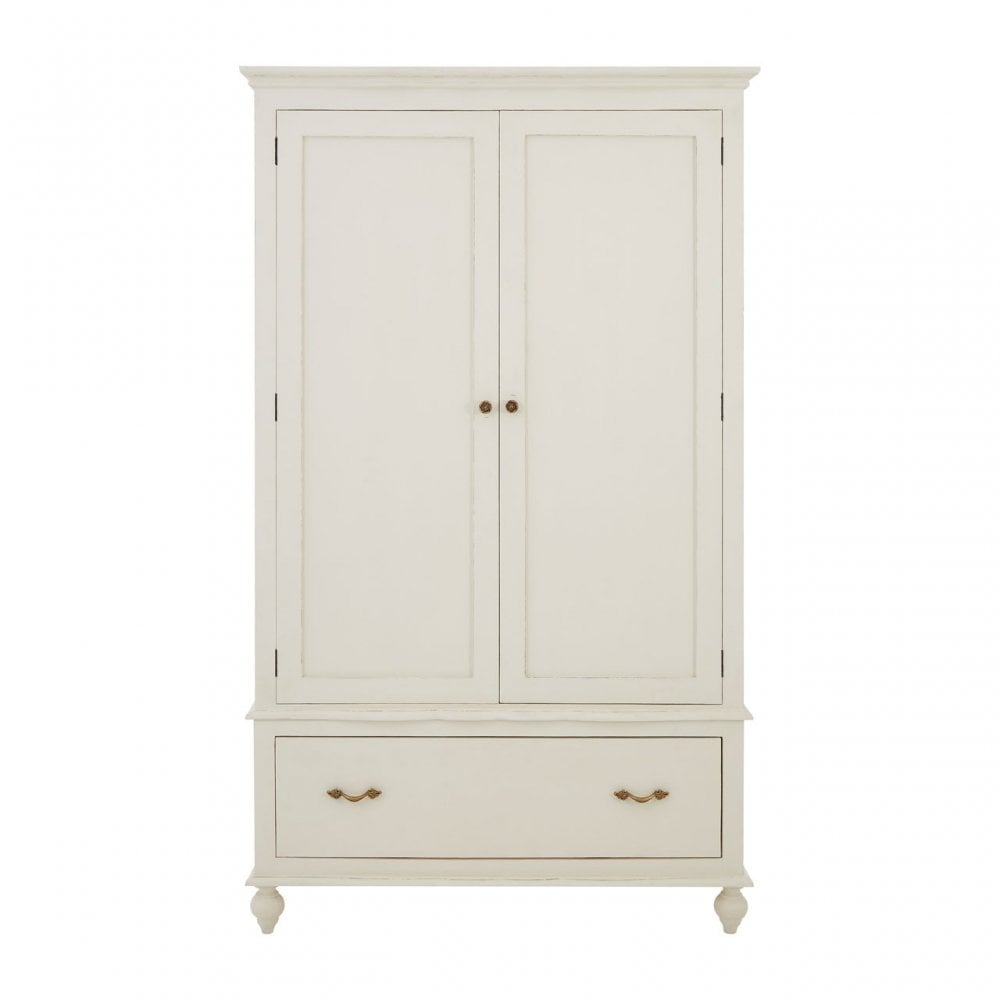 Charles Wardrobe, Bayur Wood, White