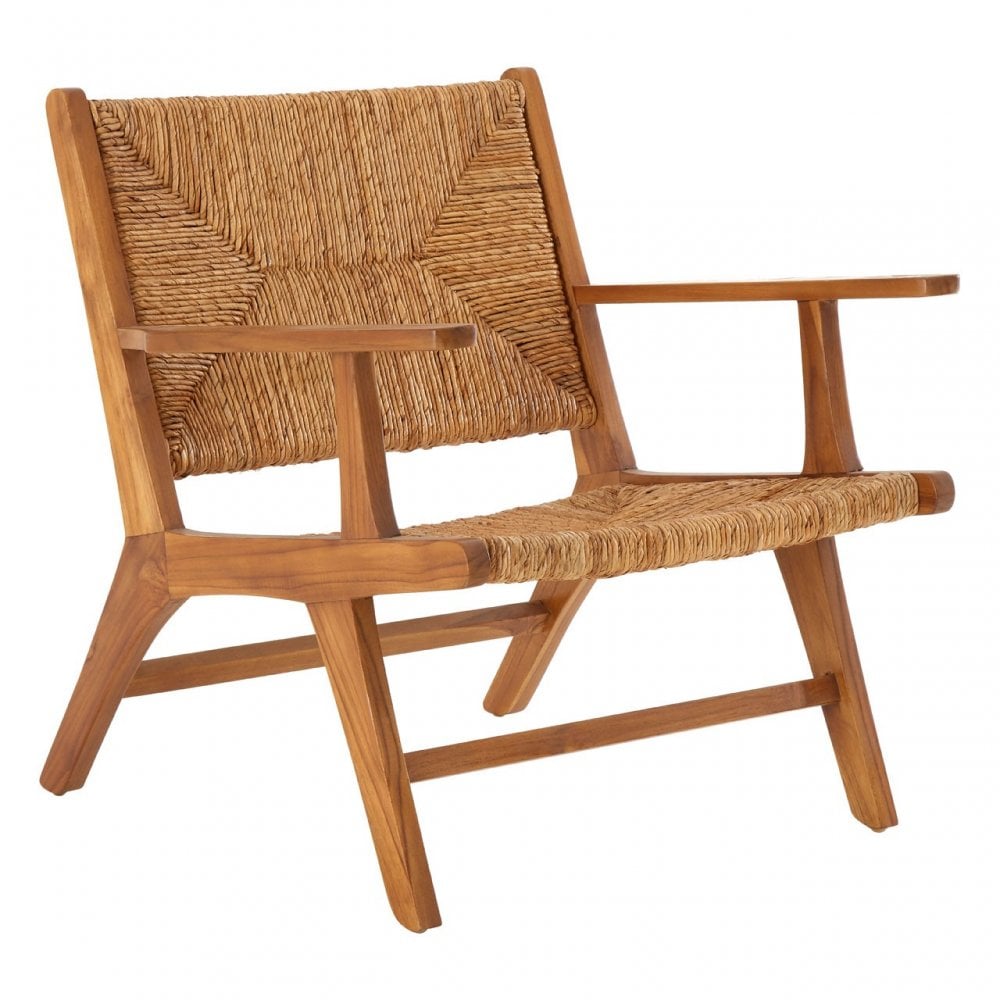 Lovina Armchair, Rattan, Teak, Natural