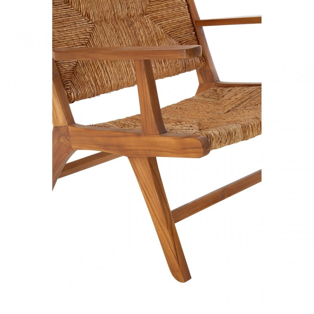 Lovina Armchair, Rattan, Teak, Natural