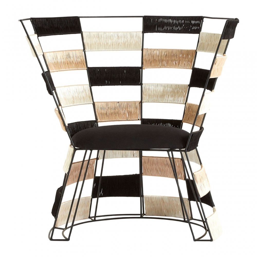 Temper Multitone Chair, Cotton Canvas, Multi-Coloured