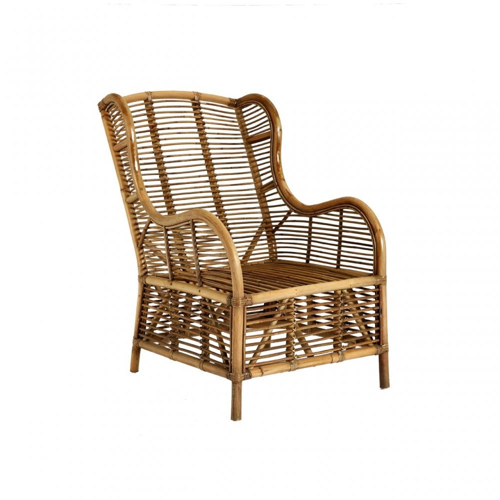 Manado Kubu Rattan Chair, Rattan, Natural