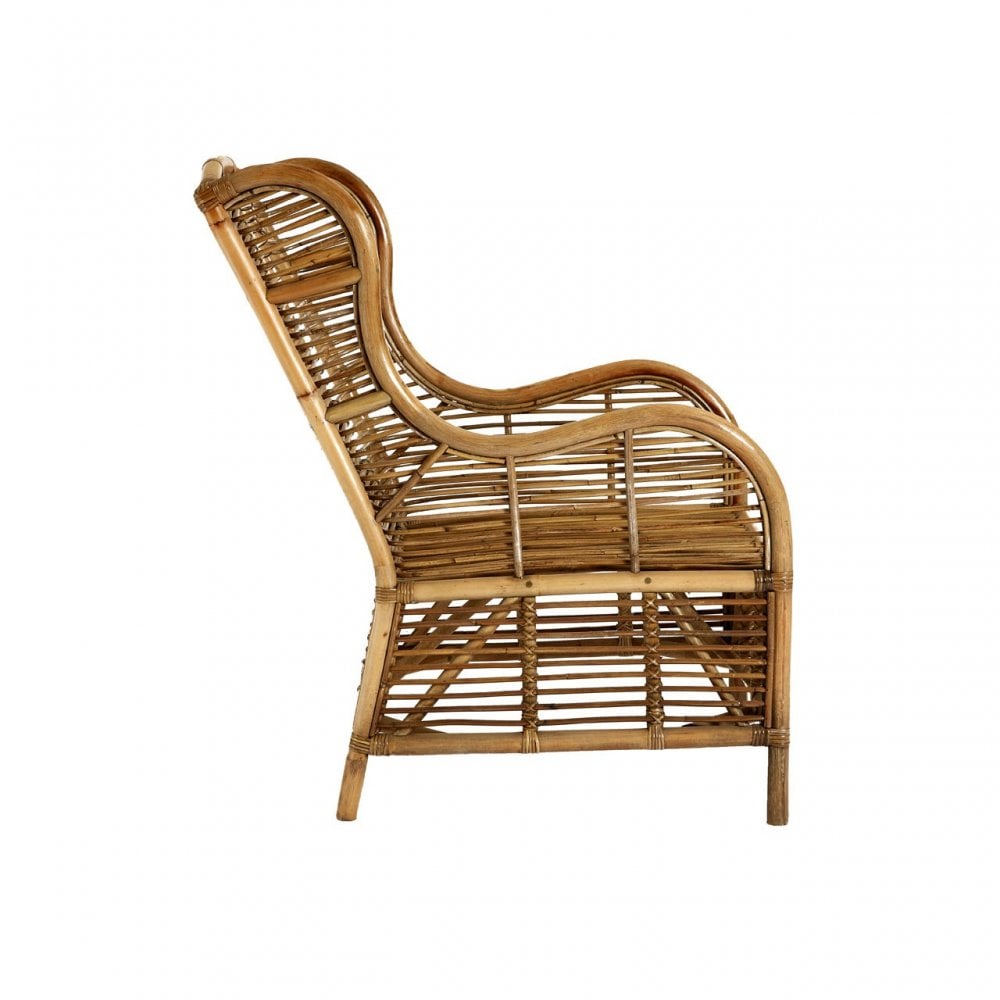 Manado Kubu Rattan Chair, Rattan, Natural