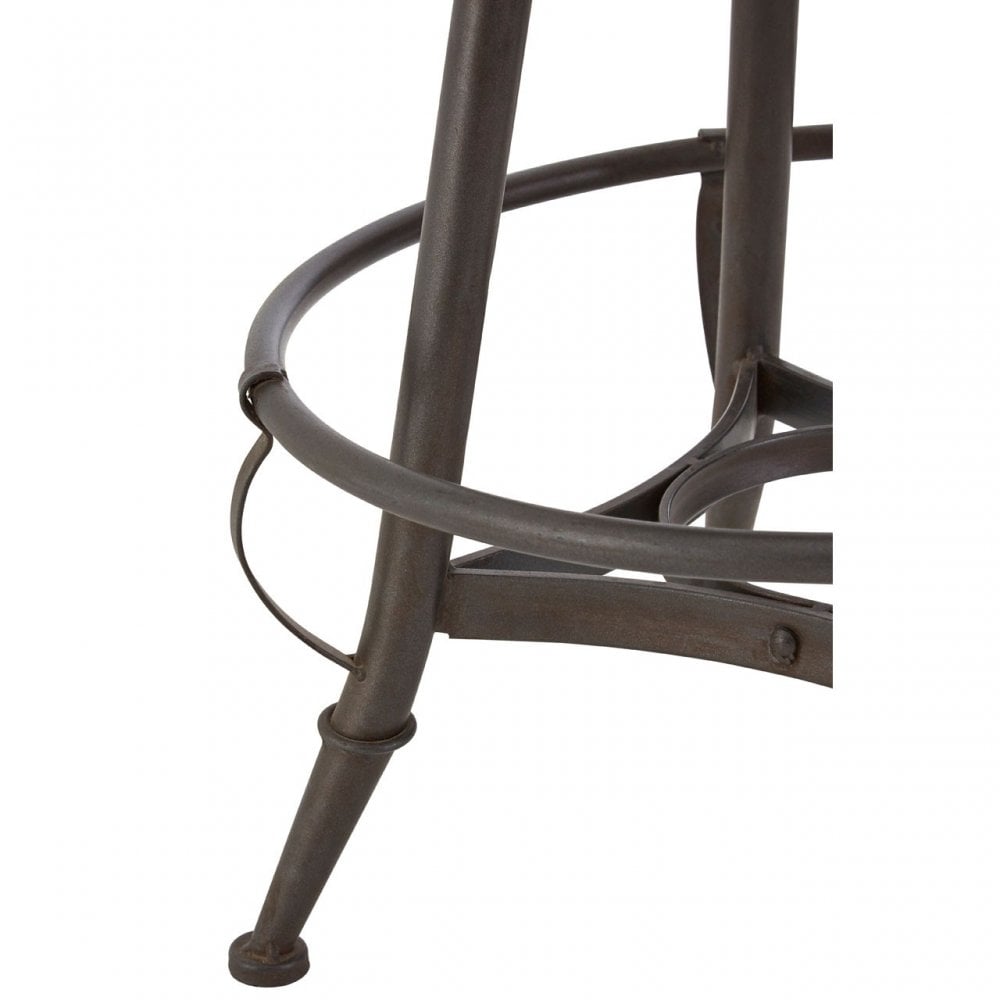 Ranch Foundry Style Bar Chair, Fir Wood, Natural