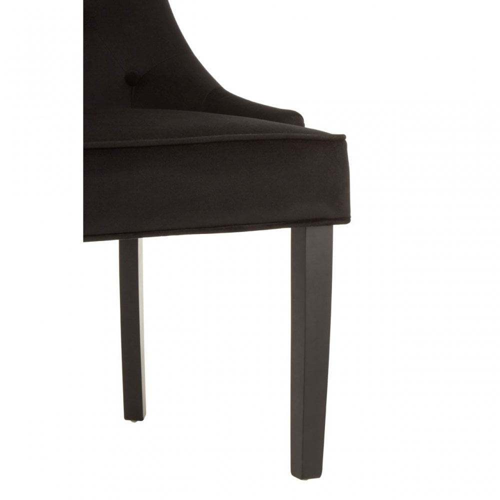 Daxton Black Dining Chair, Black