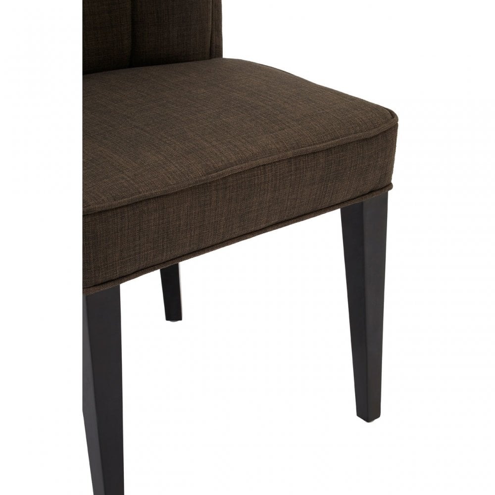 Oria Grey Polyester Dining Chair, Birchwood, Foam, Wood, Grey
