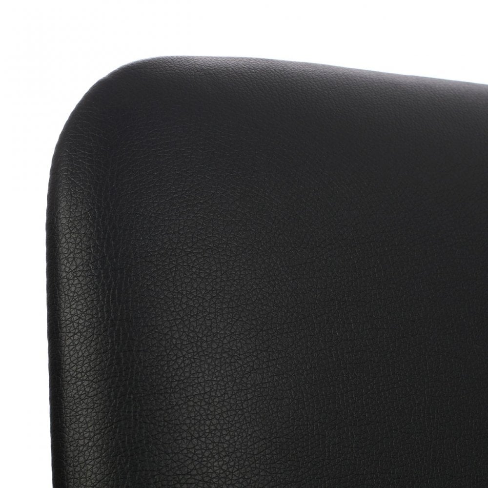 Dining Chair, Rubberwood, Veneer, Black