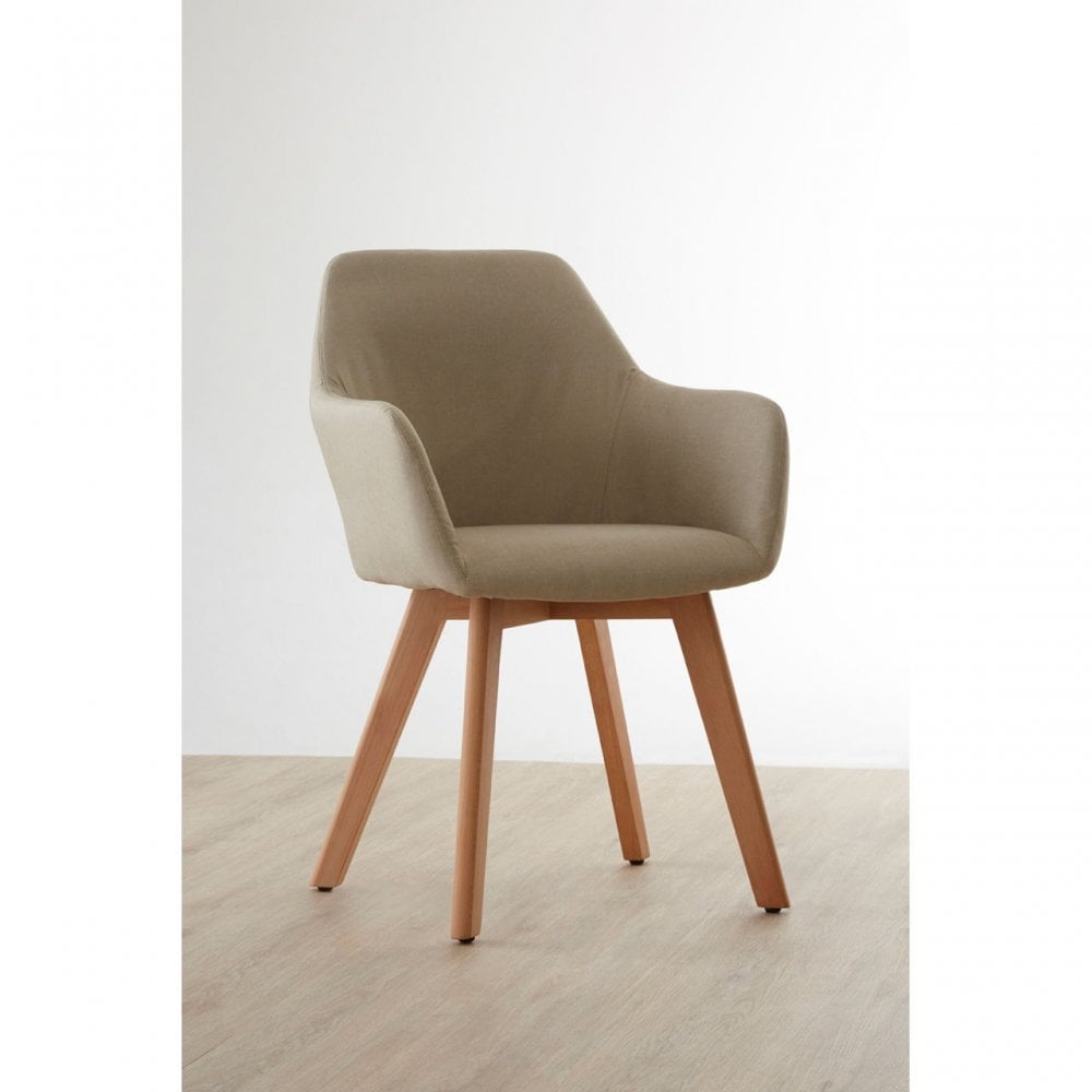 Jersey Chair, Beechwood, Grey