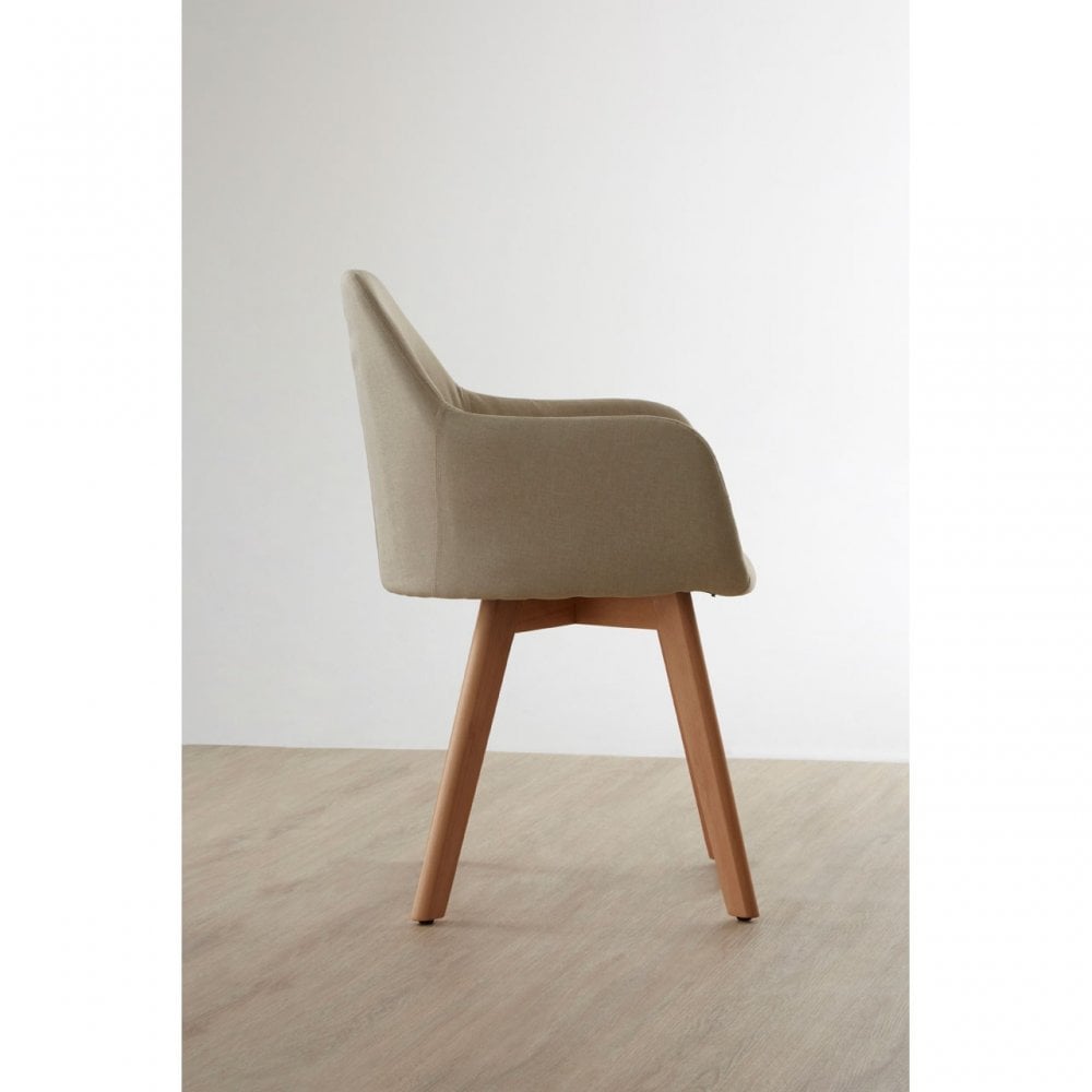 Jersey Chair, Beechwood, Grey