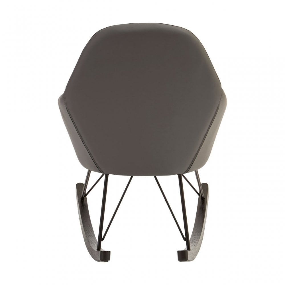 Kolding Dark Grey Chair, Wood, Oak Veneer, Grey