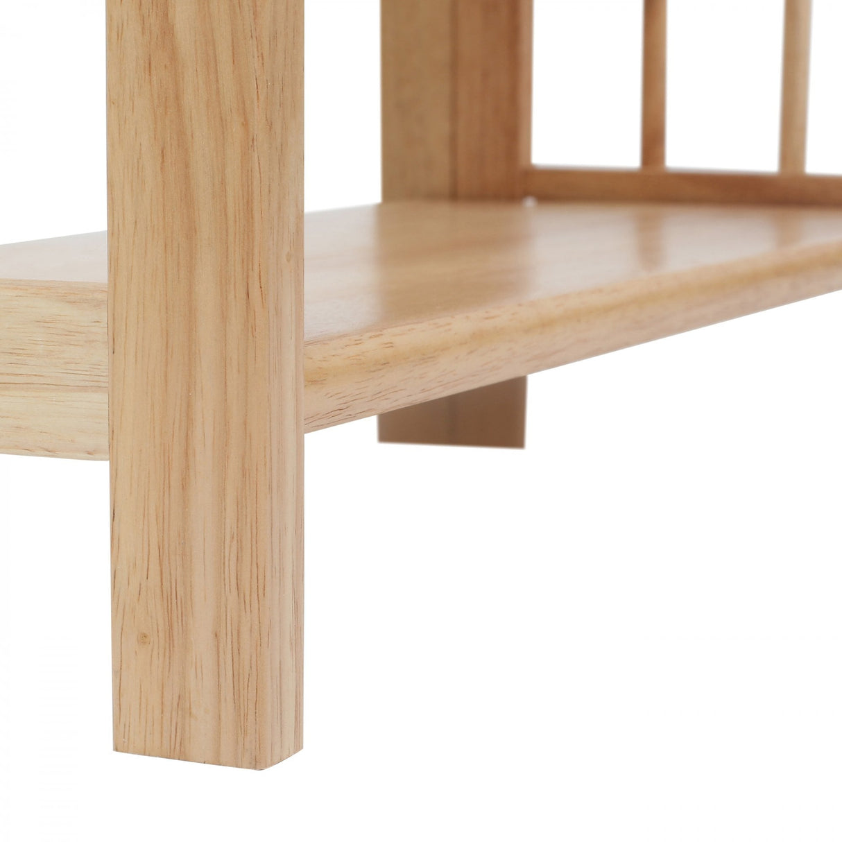 Shelf Unit, Rubberwood, Natural