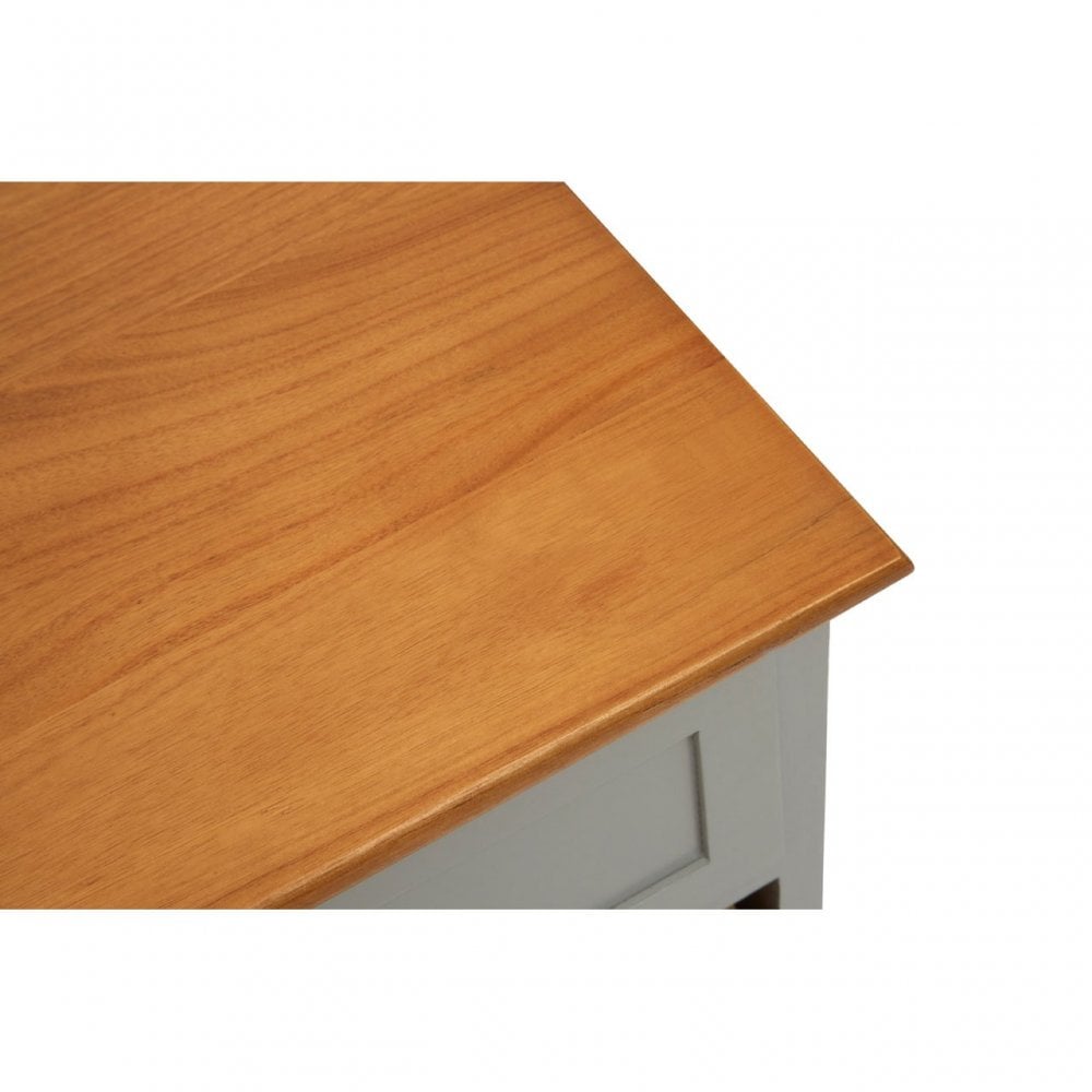Zloop Grey Cabinet, Paulownia Wood, Water Hyacinth, Grey