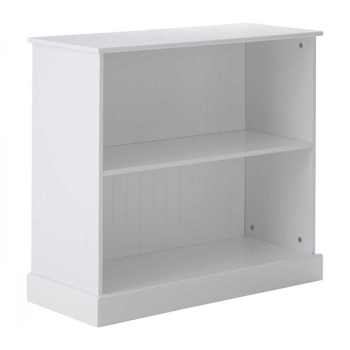 Portland Storage Unit, Pine Wood, White