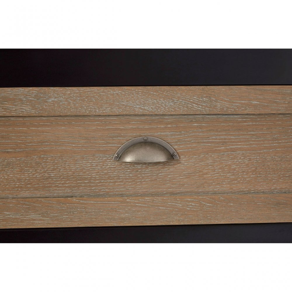 Tuskin Sideboard, Birchwood, Oak Wood, Veneer, Light Brown