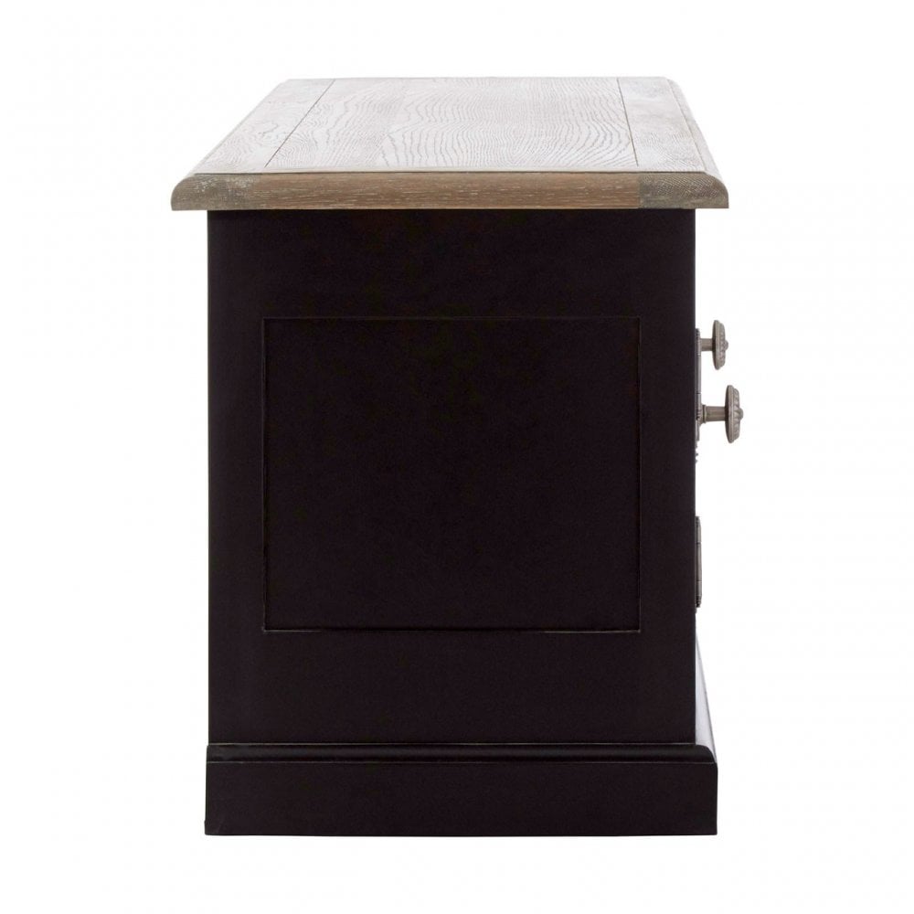 Tuskin Media Unit, Oak Wood, Veneer, Birchwood