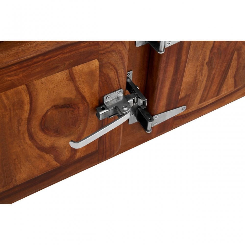 Marwar Media Unit, Sheesham Wood, Brown