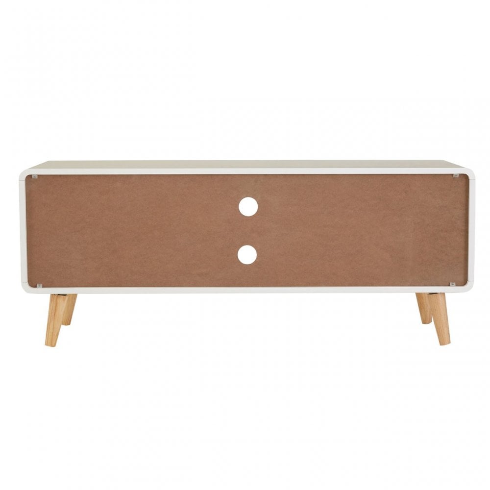 Danny Tv Unit, Wood, Pine Wood, White
