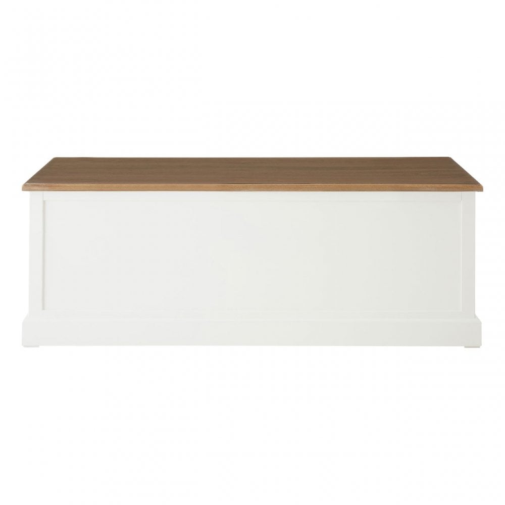 Hardwick Low Coffee Table, Fir Wood Veneer, White