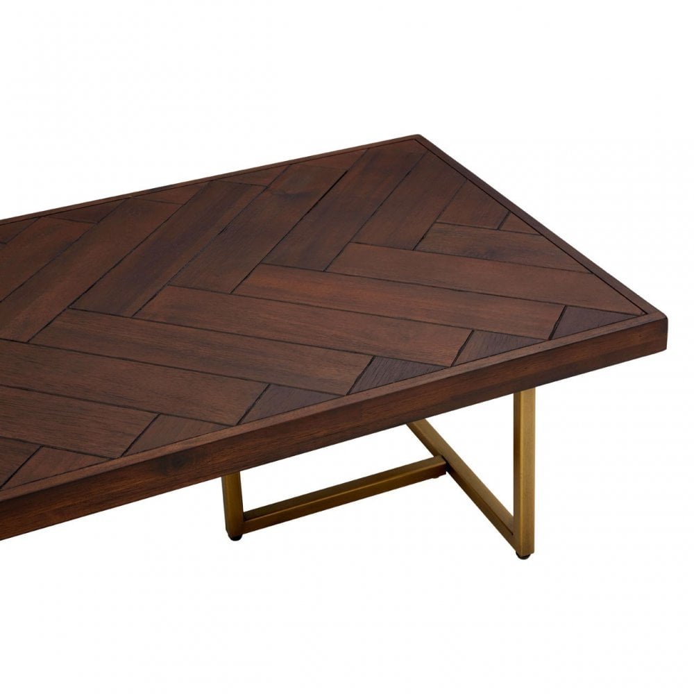 Brando Coffee Table, Acacia Veneer, Brown