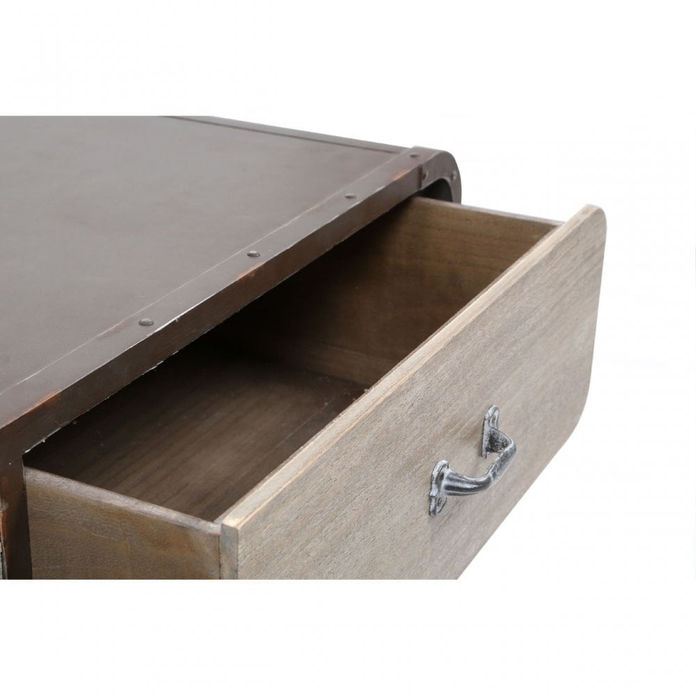 Village Loft Coffee Table, Wood, Paulownia Wood, Natural