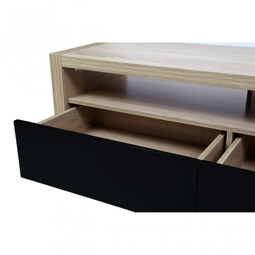 Loki Coffee Table, Oak Veneer, Natural