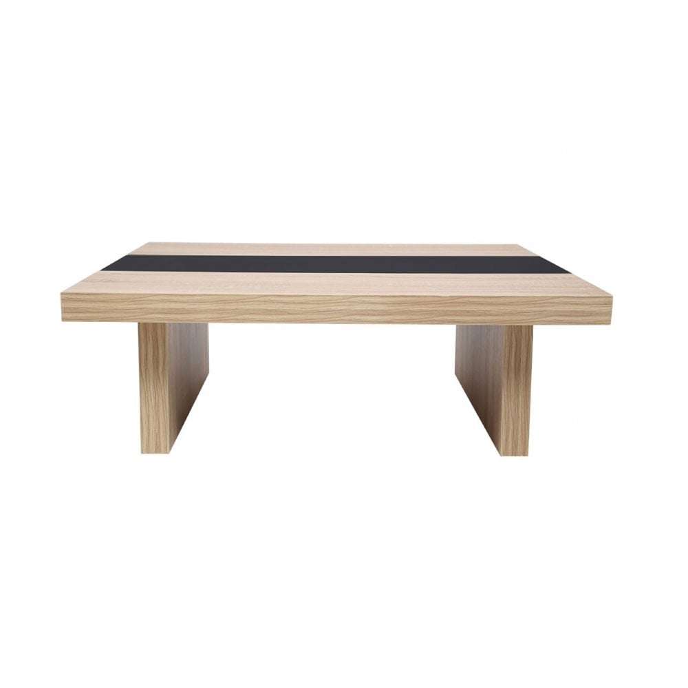 Loki Coffee Table, Oak Veneer, Natural