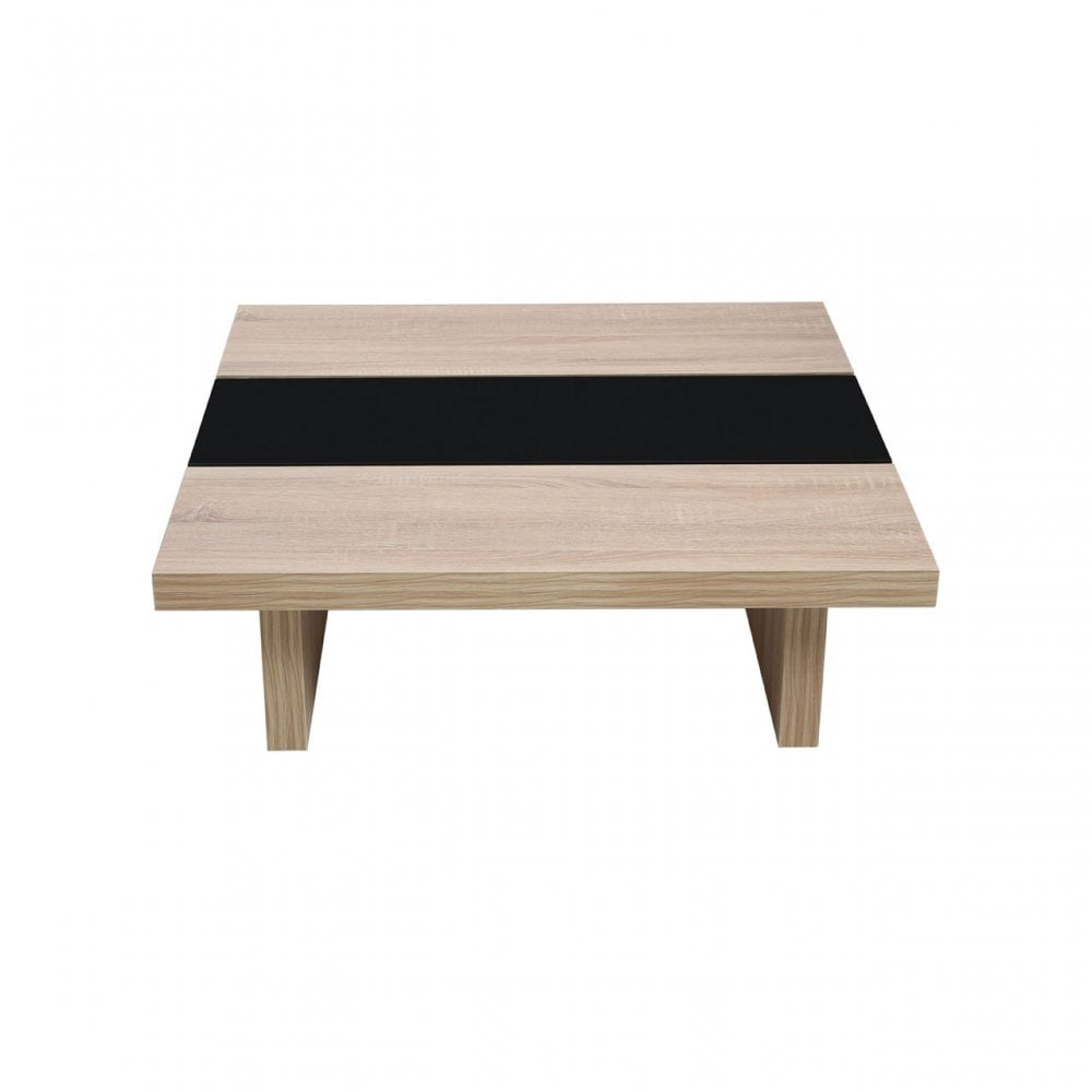 Loki Coffee Table, Oak Veneer, Natural