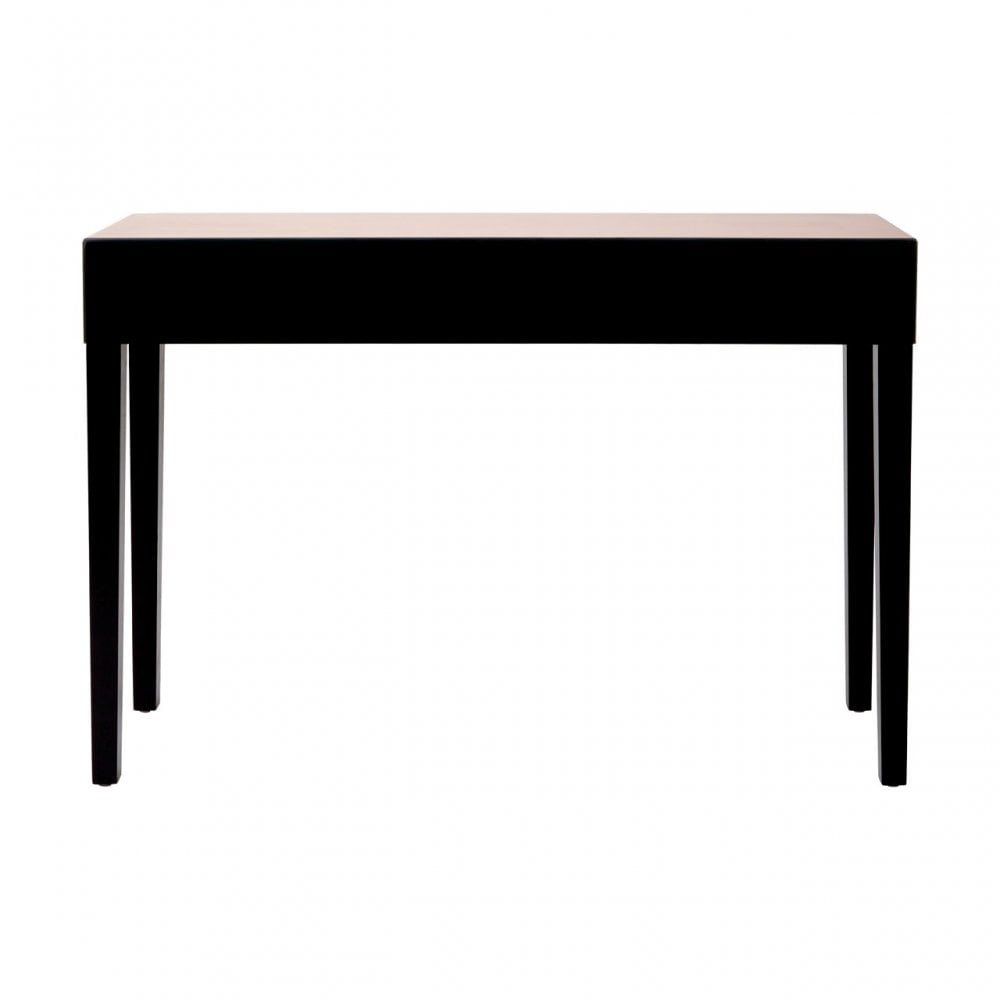 Tuskin Earl Console Table, Wood, Mirrored Glass, Gold