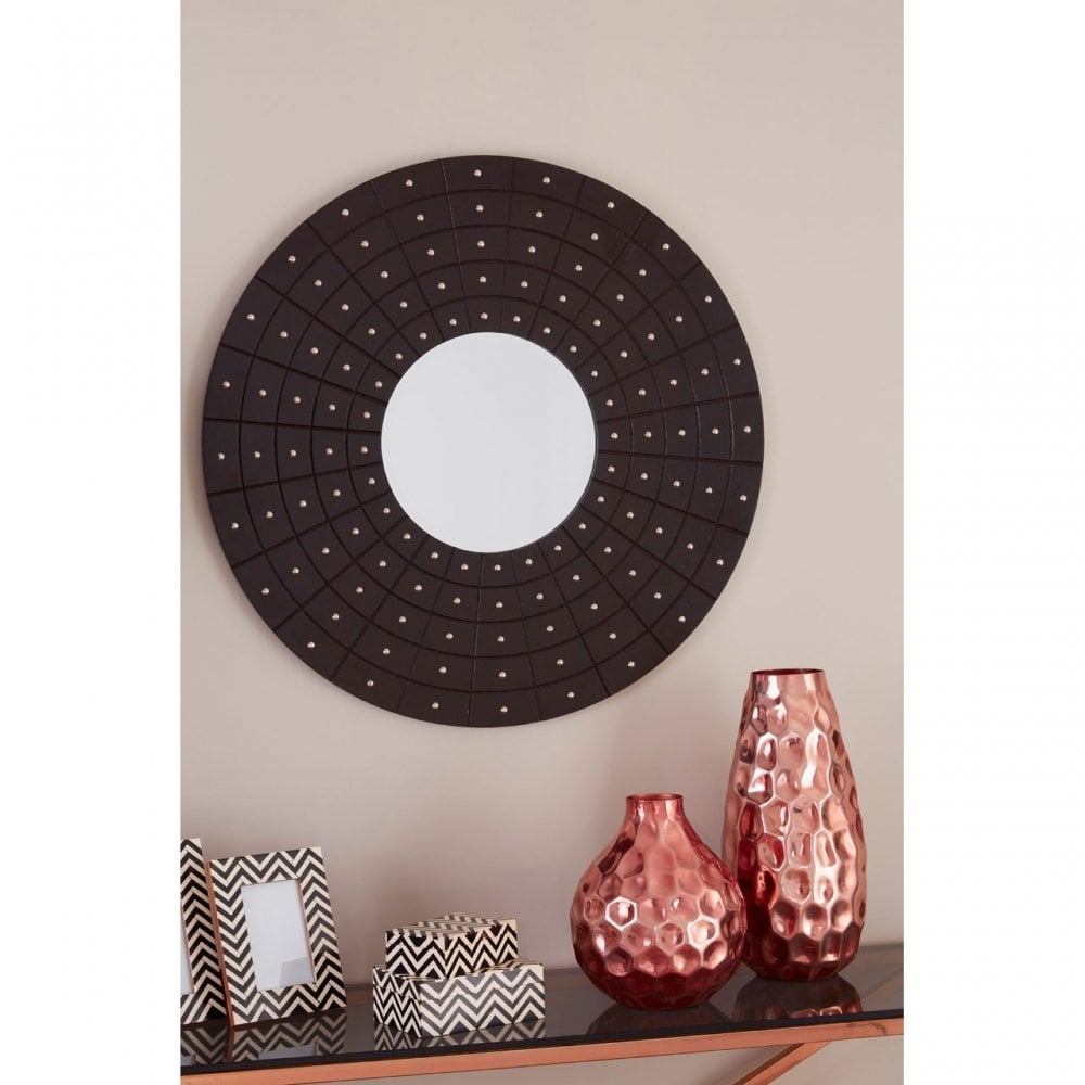 Criss Cross Console Table, Stainless Steel, Glass
