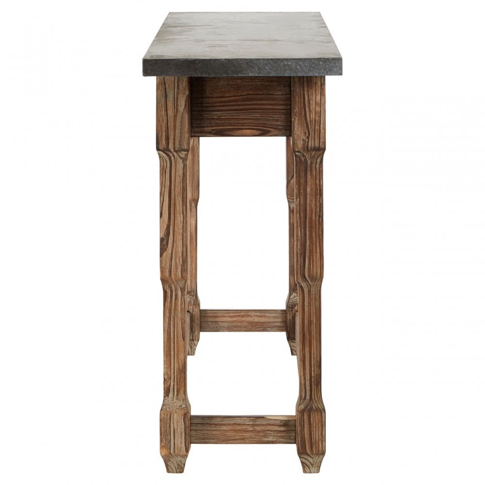 Elementary Console Table, Wood, Natural