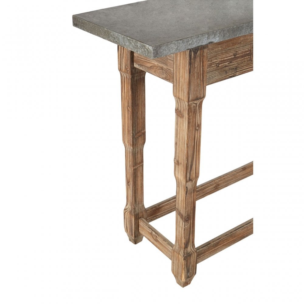 Elementary Console Table, Wood, Natural