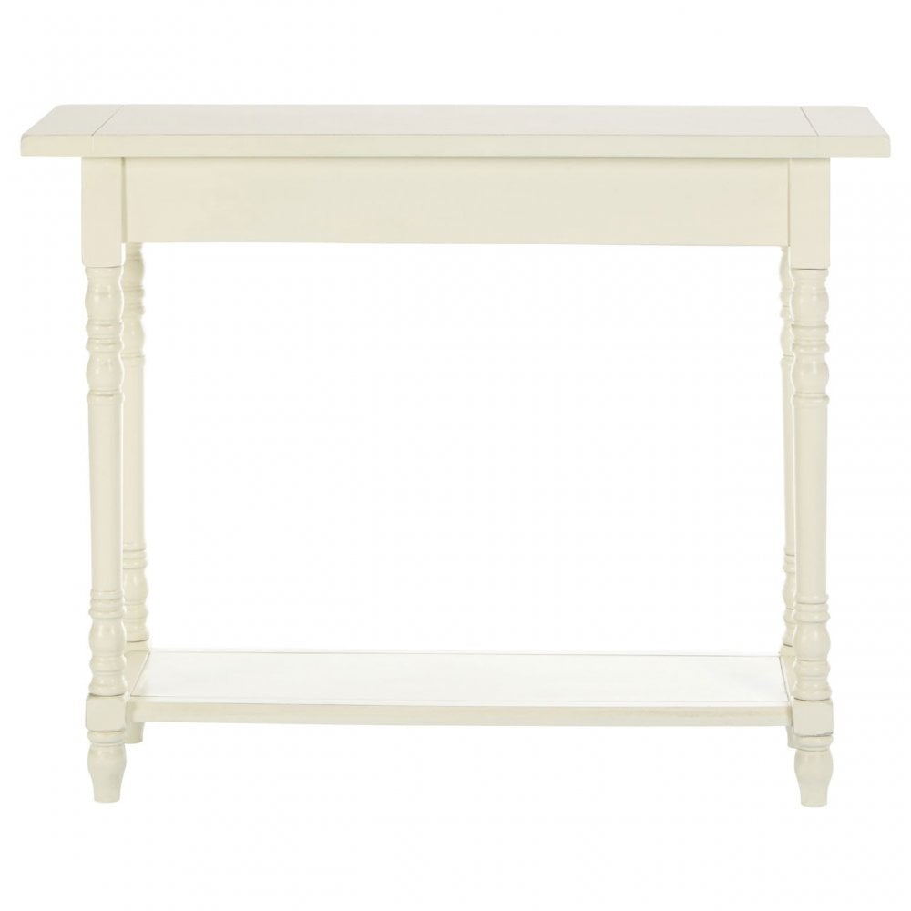 Legacy 2 Drawer Console Table, Wood, White