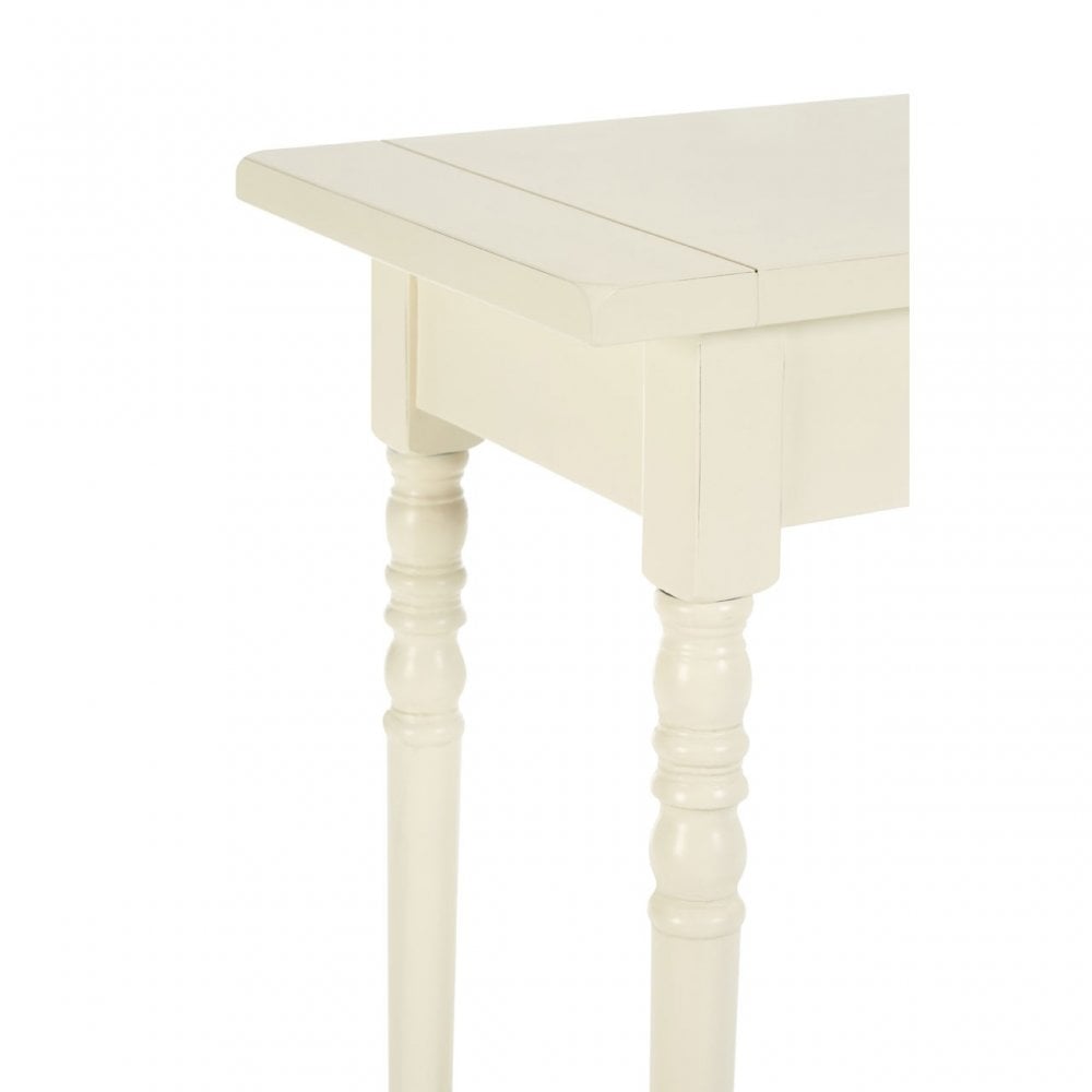 Legacy 2 Drawer Console Table, Wood, White