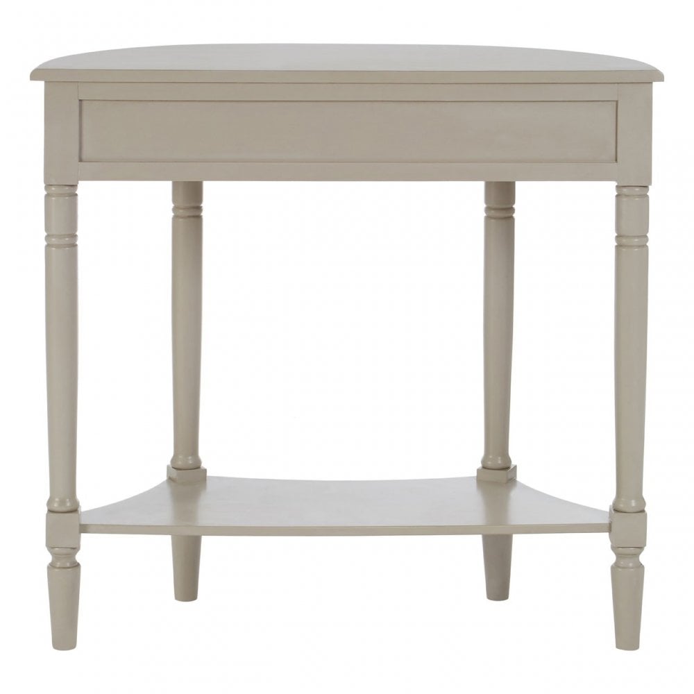 Legacy Single Drawer Console Table, Wood, Pine Wood, Grey
