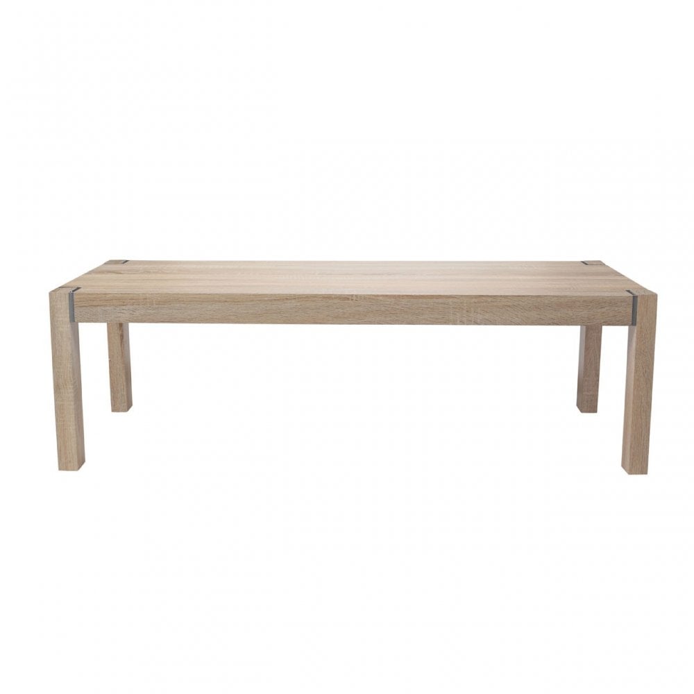 Loki Set of 2 Tables, Oak Veneer, Natural