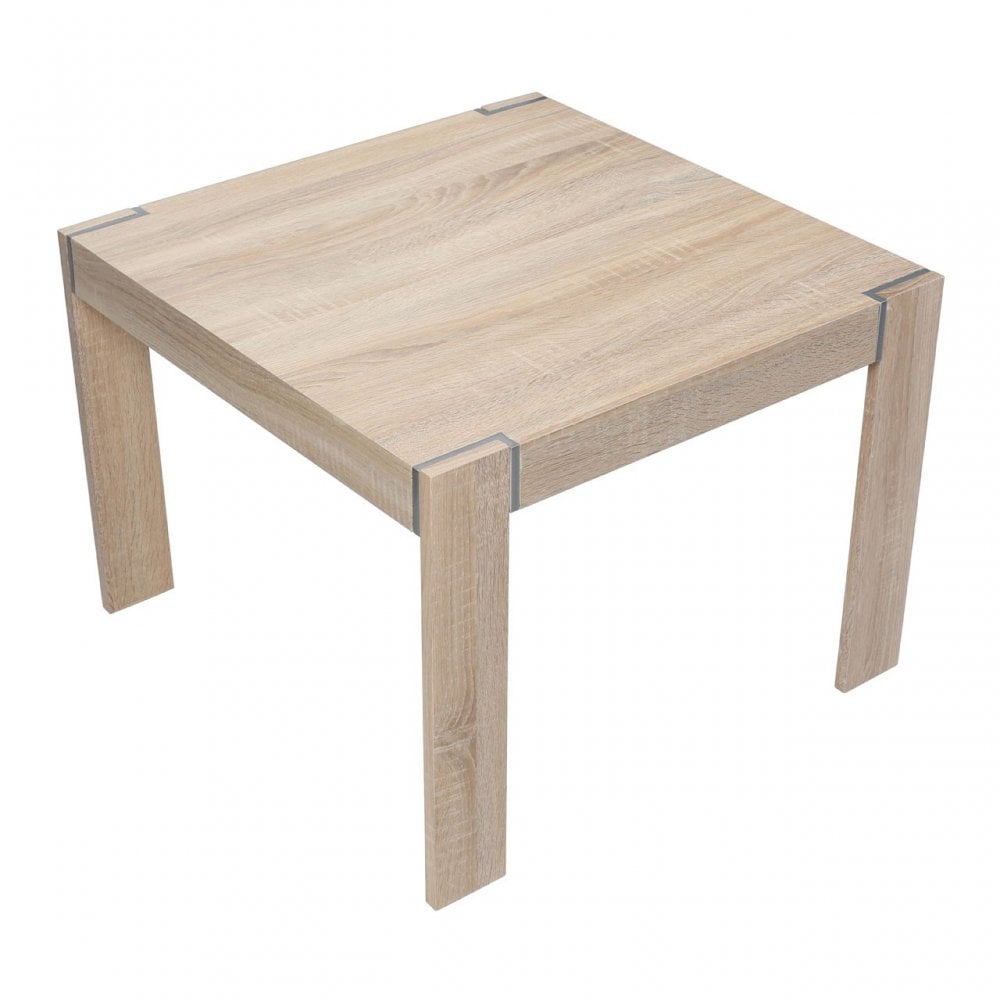 Loki Set of 2 Tables, Oak Veneer, Natural