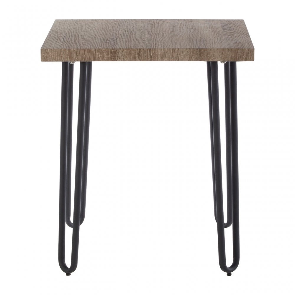 Borough Side Table, Wood, Paper Veneer, Natural