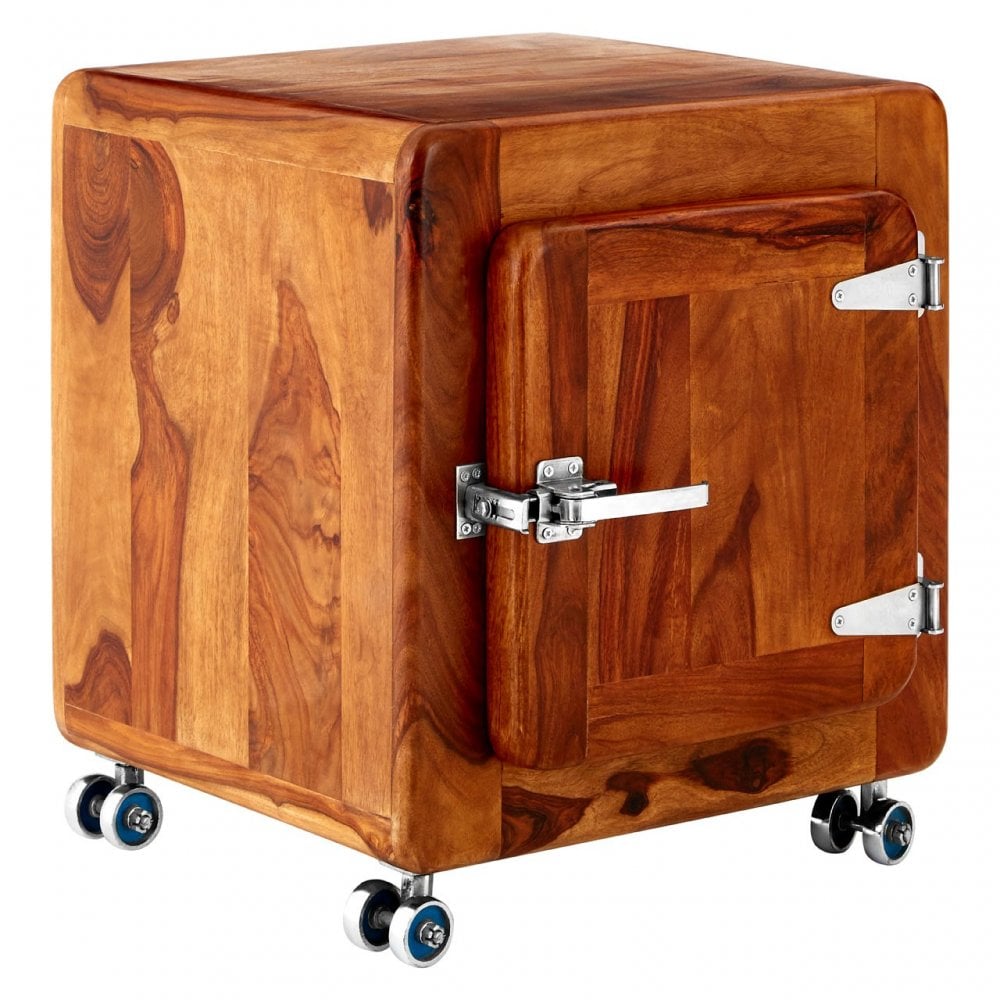 Marwar Side Table, Sheesham Wood, Brown