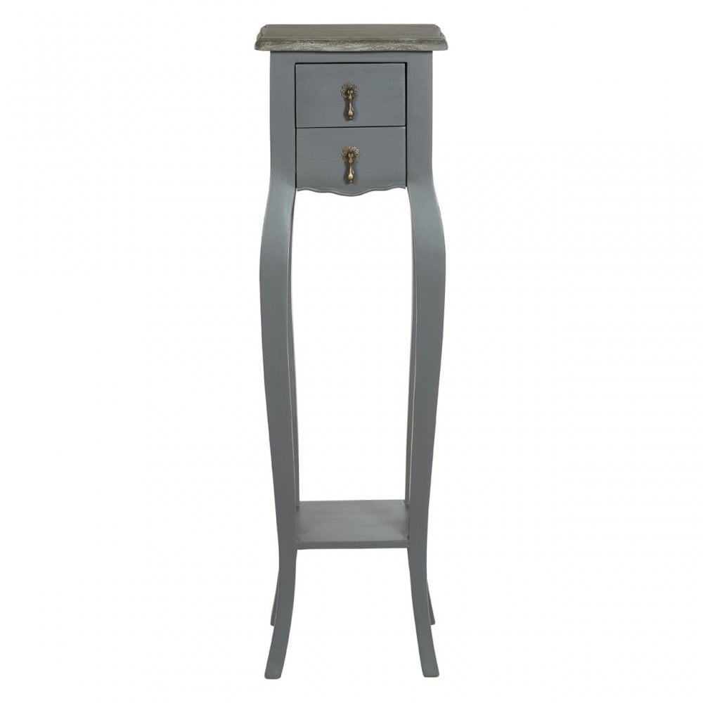 Charles Flower / Plant Stand, Bayur Wood, Oak Veneer
